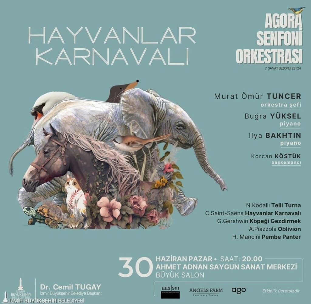 Hayvan Dostları İçin Senfonik Destek: Hayvanlar Karnavalı Konseri