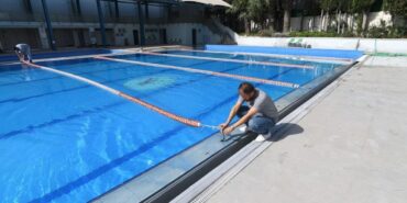 Rekor Sürede Tadilat Bornova Açık Havuzu Açıldı