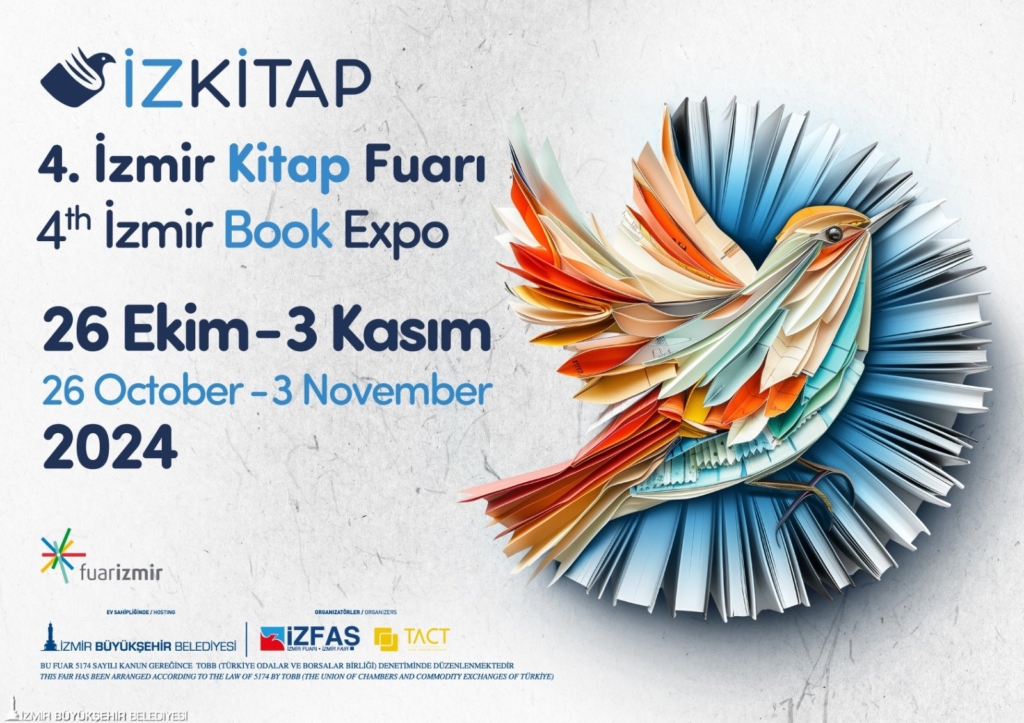 4. İzmir Kitap Fuarı Kitapseverlerle Buluşuyor