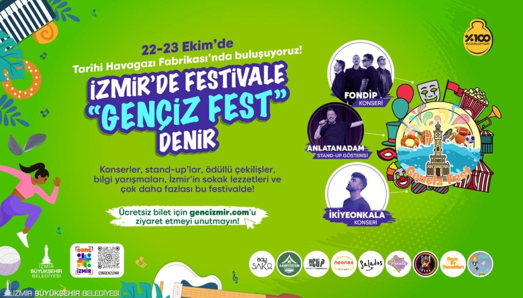 Gençİz Fest 2024 İzmir'de Gençler İçin Eğlence ve Kültür Buluşması