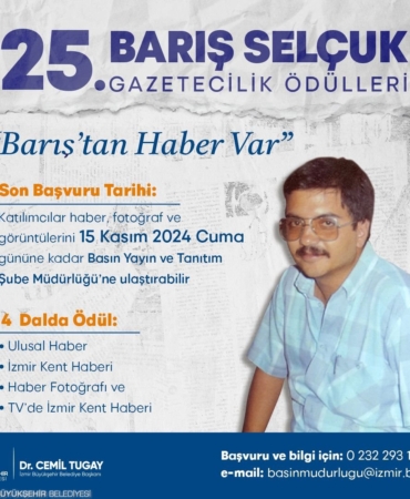 25. Barış Selçuk Gazetecilik Ödülleri Başvuruları Sürüyor