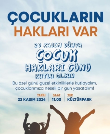 İzmir’de Dünya Çocuk Hakları Günü Coşkusu