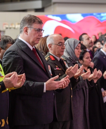 İzmir Adliyesi’nde Kahramanlar İçin Anma Töreni