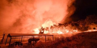 Aliağa Bozköy’de Orman Yangınına Karşı Yoğun Mücadele