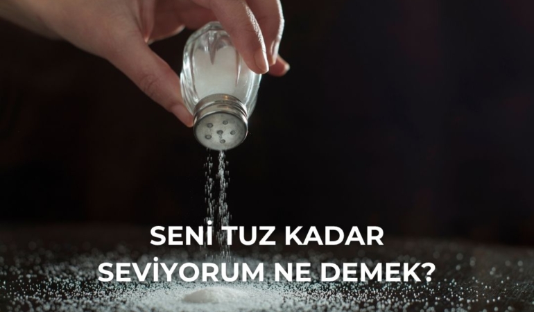 Seni Tuz Kadar Seviyorum Ne Demek?