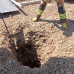 Aliağa’da Fore Kazık Kuyusuna Düşen Vatandaş Kurtarıldı