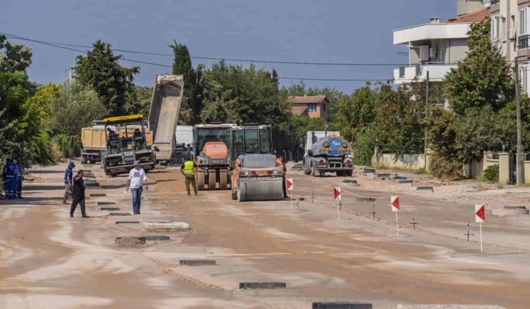 Güzelbahçe’nin Trafiğini Rahatlatacak Yatırımda Sona Gelindi