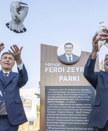 Mimar Ferdi Zeyrek Parkı’nın Açılışı Gerçekleşti