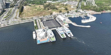 Üçkuyular Feribot İskelesi’nde Bakım Çalışması