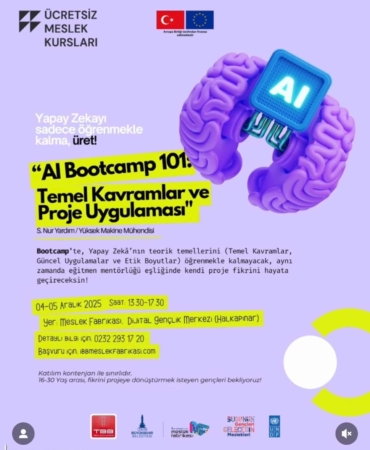 İzmirli Gençler Yapay Zeka ile Proje Üretecek