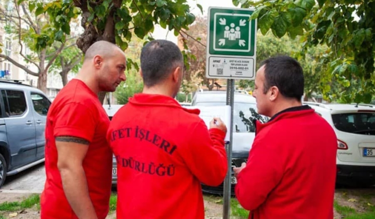 Karşıyaka’da Afet Toplanma Alanları Tek Tek İnceleniyor