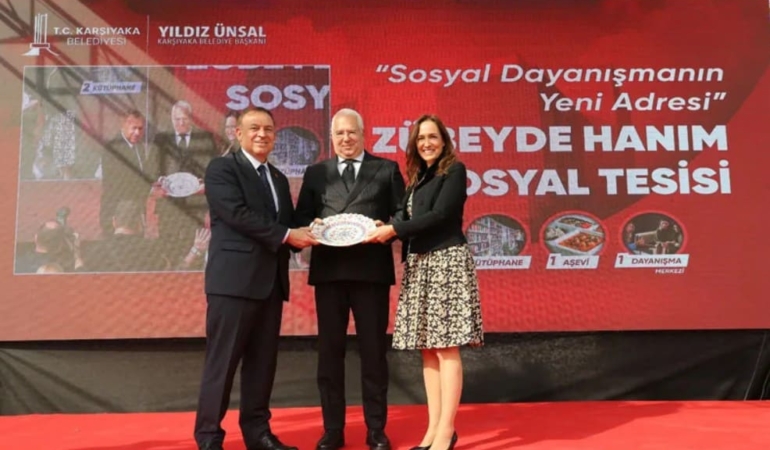 Karşıyaka’da Zübeyde Hanım Sosyal Tesisi Açıldı