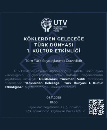 Türk Dünyası 1. Kültür Etkinliği İzmir’de Gerçekleşiyor