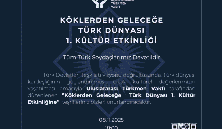 Türk Dünyası 1. Kültür Etkinliği İzmir’de Gerçekleşiyor