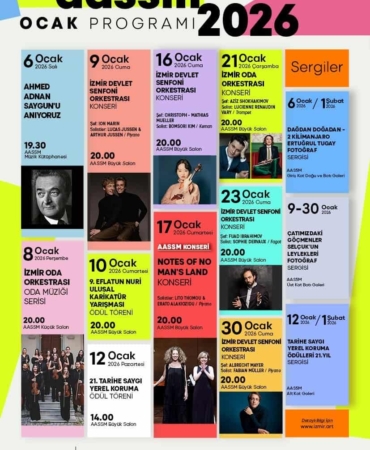 AASSM’de Ocak Ayı Sanatla Dolu