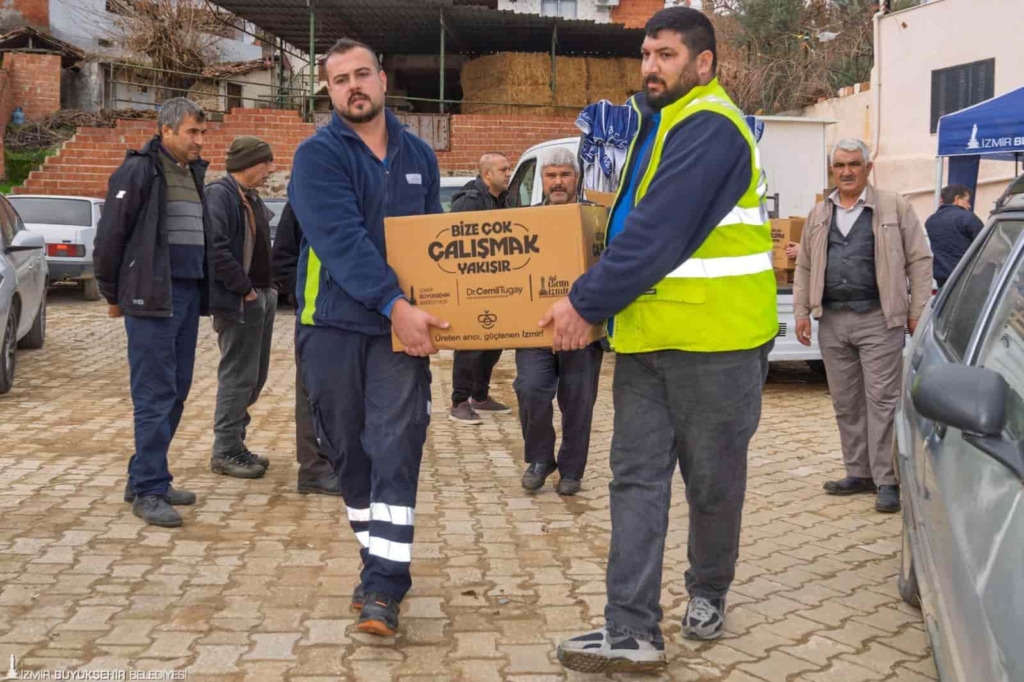İzmir Büyükşehir’den Afet Sonrası Arıcılara Güçlü Destek