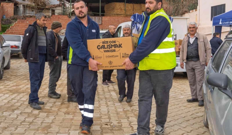 İzmir Büyükşehir’den Afet Sonrası Arıcılara Güçlü Destek