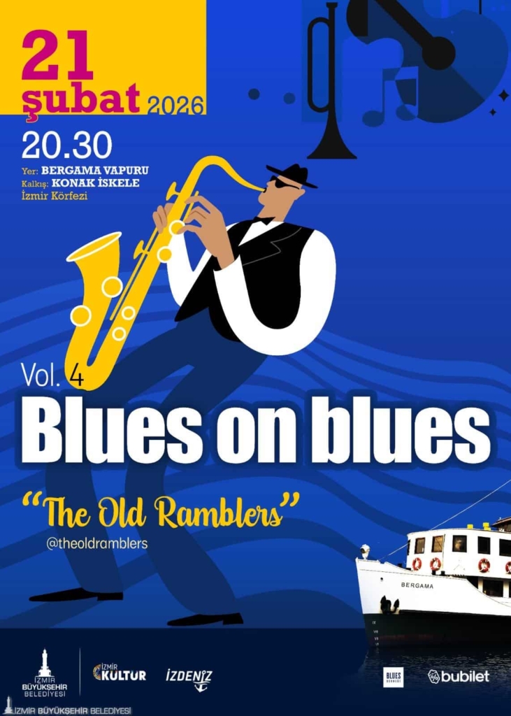 Blues Rüzgarı Bergama Vapuru’nda Esecek