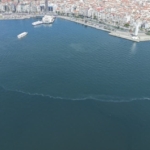 Karşıyaka Açıklarında Atık Tespit Edildi