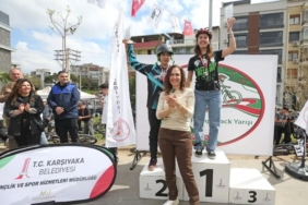 Karşıyaka’da Pump Track Yarışı Heyecanı