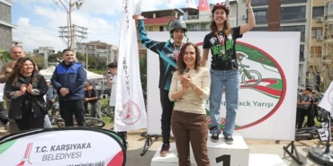 Karşıyaka’da Pump Track Yarışı Heyecanı