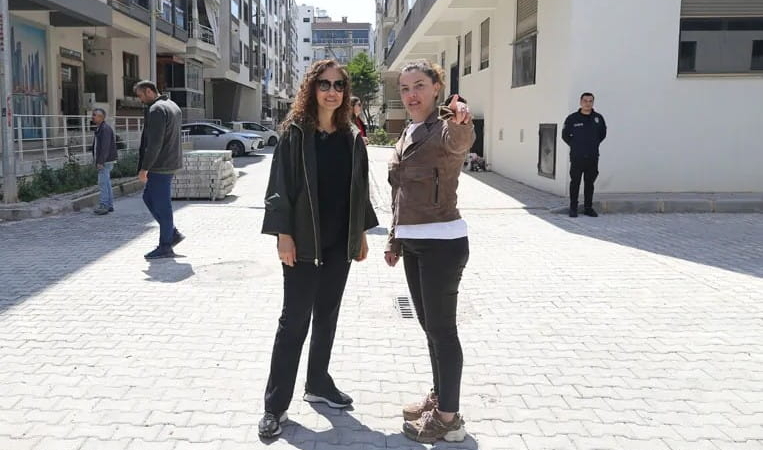 Karşıyaka’da Sokaklar Yenileniyor