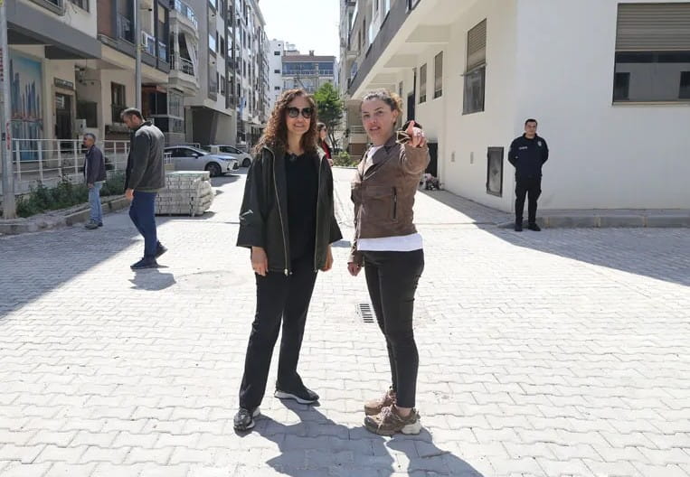 Karşıyaka’da Sokaklar Yenileniyor