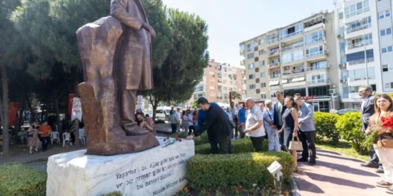 Karşıyaka’da Nazım Hikmet’e Anlamlı Anma