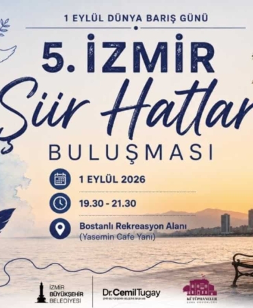 Bostanlı’da Barışın Sesi Şiirle Yükselecek