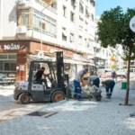 Bostanlı’da Cemal Bülbül Sokak Baştan Aşağı Yenileniyor