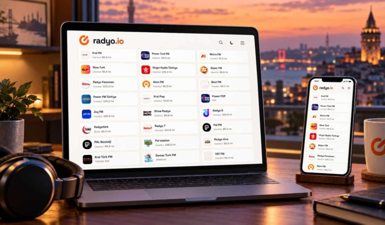 Canlı Radyo Dinlemek İçin Yeni Nesil Bir Platform Radyo.io