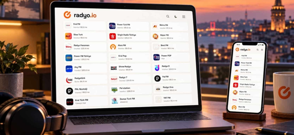 Canlı Radyo Dinlemek İçin Yeni Nesil Bir Platform Radyo.io
