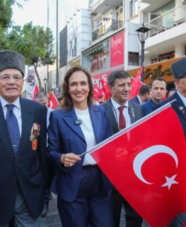 Karşıyaka’da Gaziler Günü İçin Anlamlı Kortej