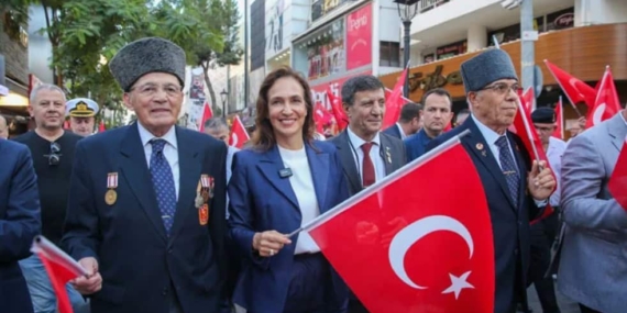 Karşıyaka’da Gaziler Günü İçin Anlamlı Kortej