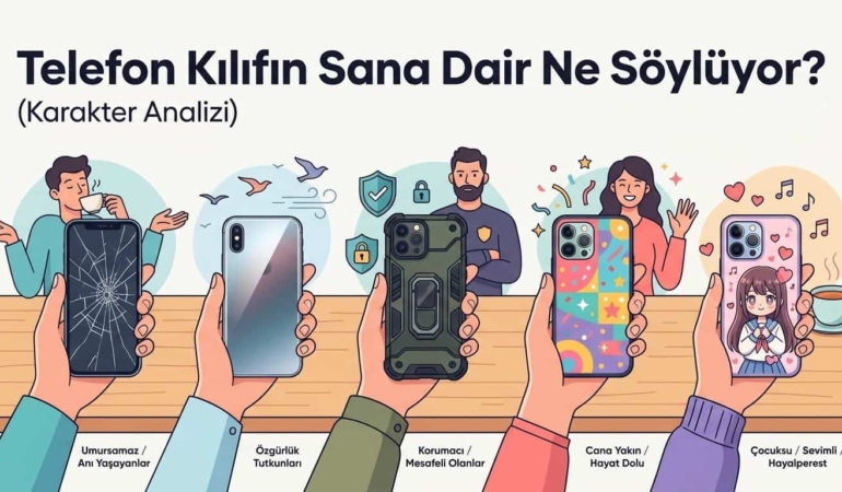 Telefonunu Göster, Sana Kim Olduğunu Söyleyeyim: Telefon Kılıfınız Kişiliğinizi Nasıl Ele Veriyor?